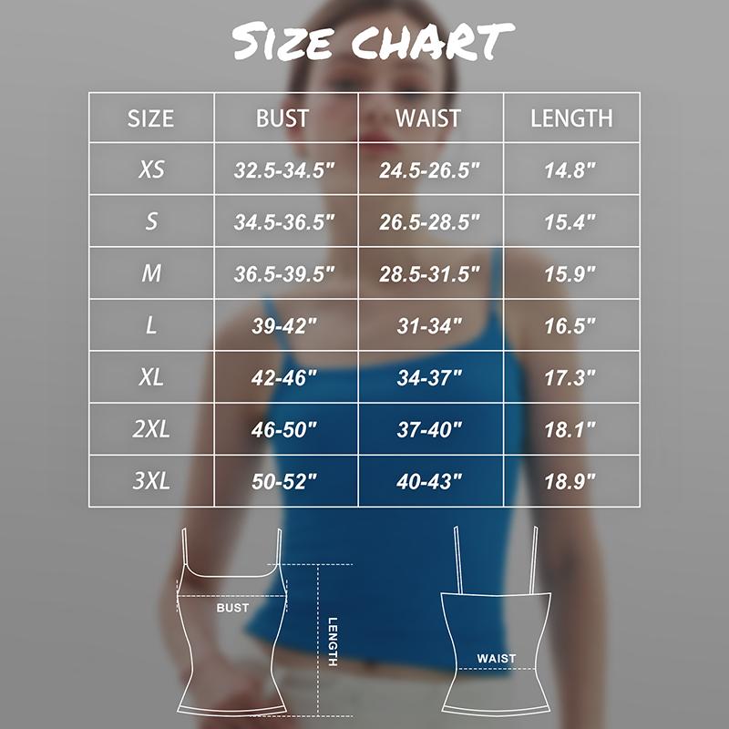 PUMIEY Women's Square Neck Tank Top Adjustable Spaghetti Straps Sleeveless Basic Tops Sharp Collection tankair tanktop Womenswear Tube Minimalist Comfort Short Lady Underwear Casual Slim Elastic Waist Cami