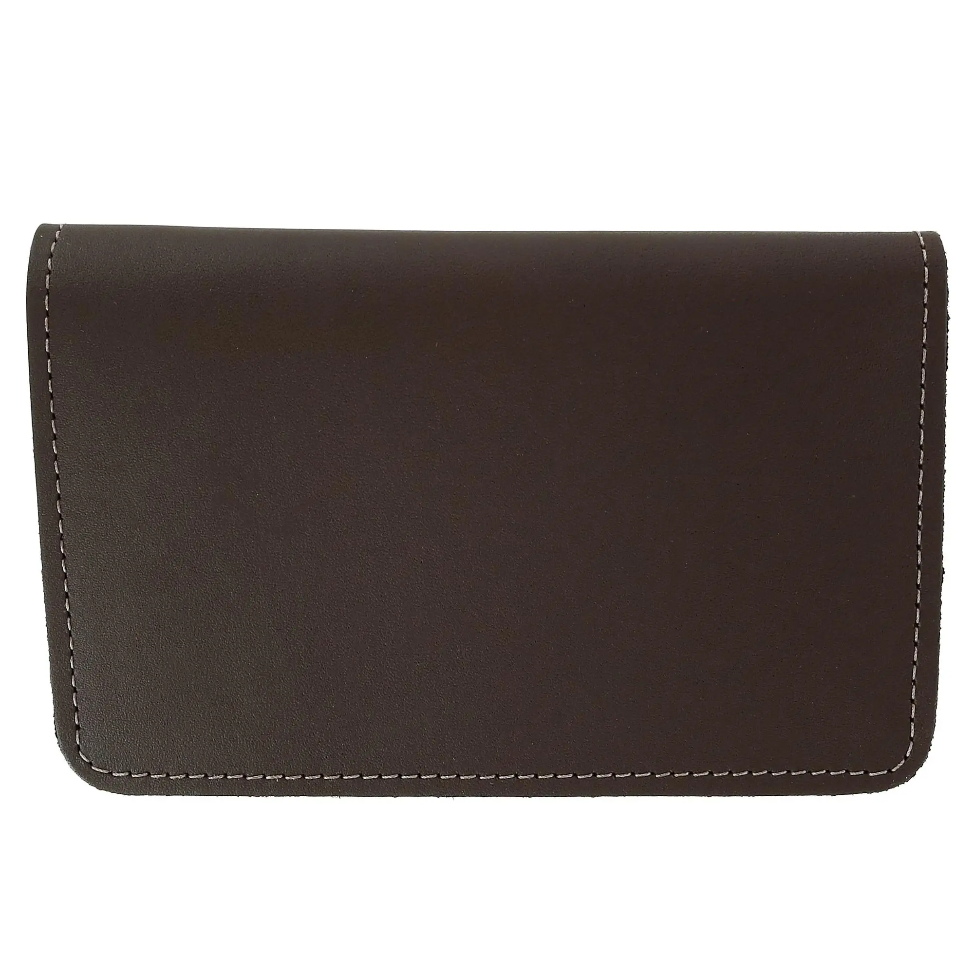 CTM Leather Top Stub Checkbook Cover Wallet, Checkbook Covers, Business Style Wallet, Durable Wallet
