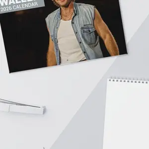 Morgan Wall Calendar 2026, Country Music Star Photo Wall Calendar Printed on High-Quality Paper, Unisex Fit for Fans and Collectors, Perfect Gift for Country Music Lovers