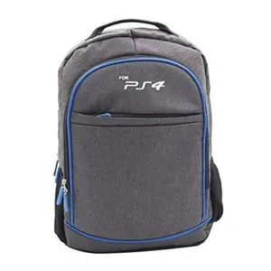 UbiGear New Travel Backpack Storage Carrying Case Shoulder Bag for PlayStation 4 PS4 Console Controllers