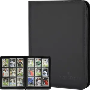Card Binder- 9 Pockets, Water Proof Surface, 540 Card Capacity