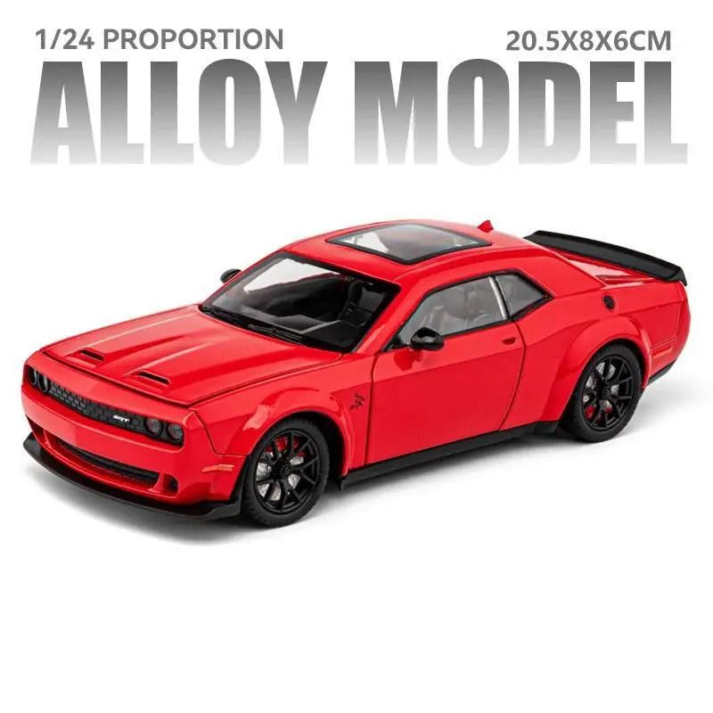 1:24 Scale Alloy Metal Dodge Charger 1970 Hellcat Viper Diecast Car Model, Adult House Decoration, Computer Desktop Ornament, Car Models, Adults