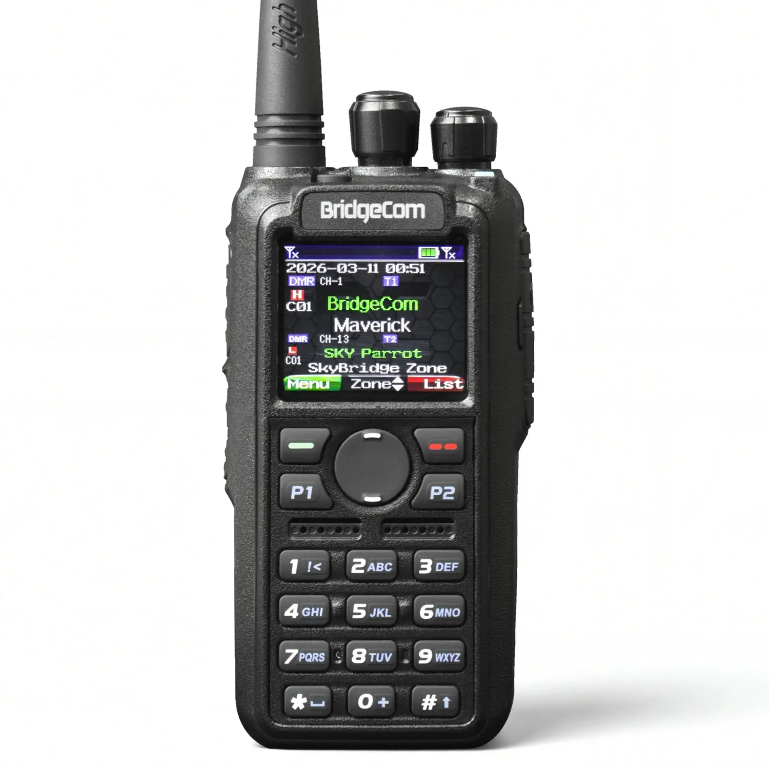 BridgeCom Maverick Dual Band DMR/Analog Radio