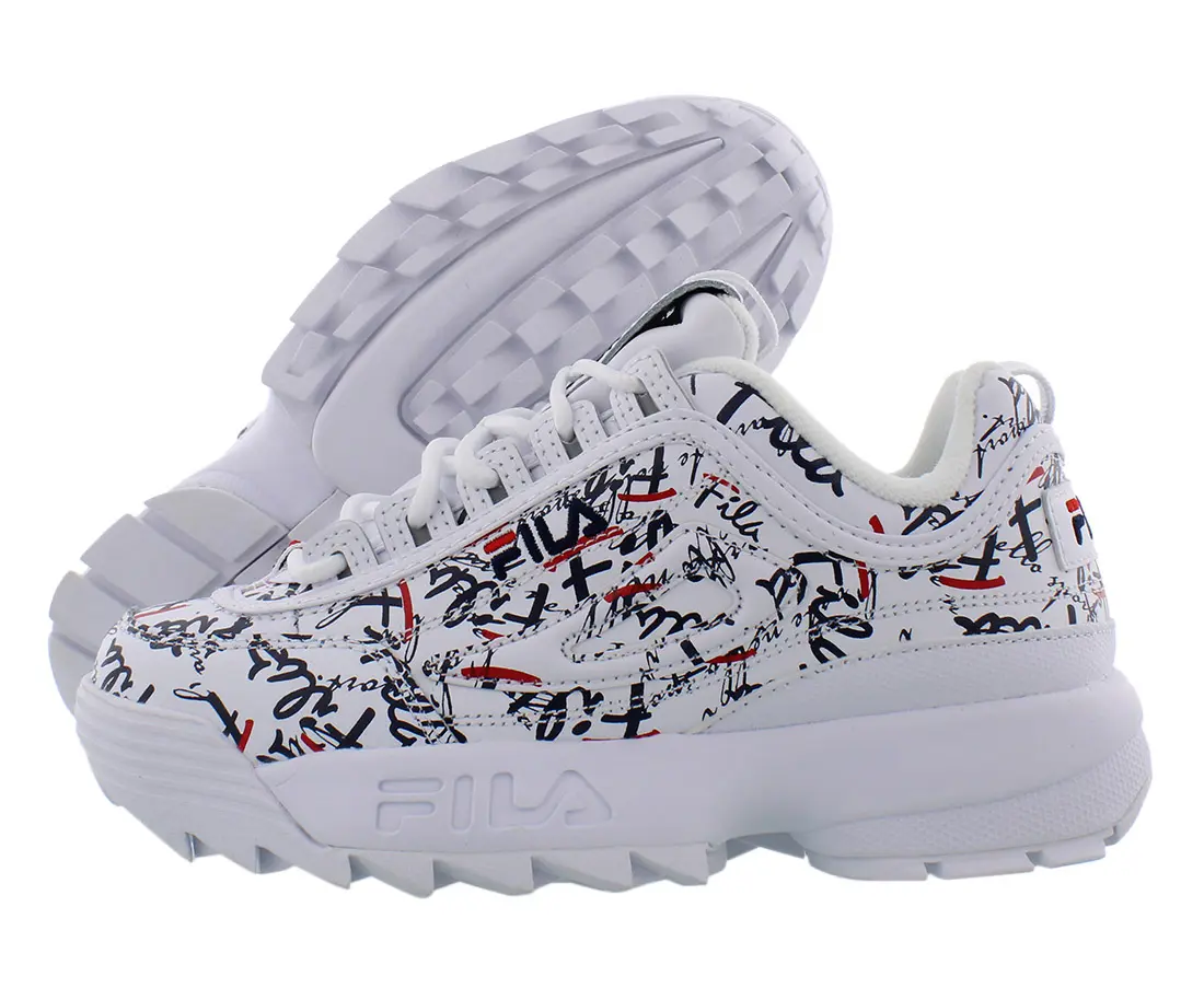 Fila Disruptor Ii Graffiti Womens Shoes, Sneaker, Footwear