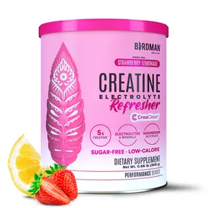 Creatine Refresher - Creatine Monohydrate + Electrolytes + Magnesium - Strawberry Lemonade - 0.66lbs