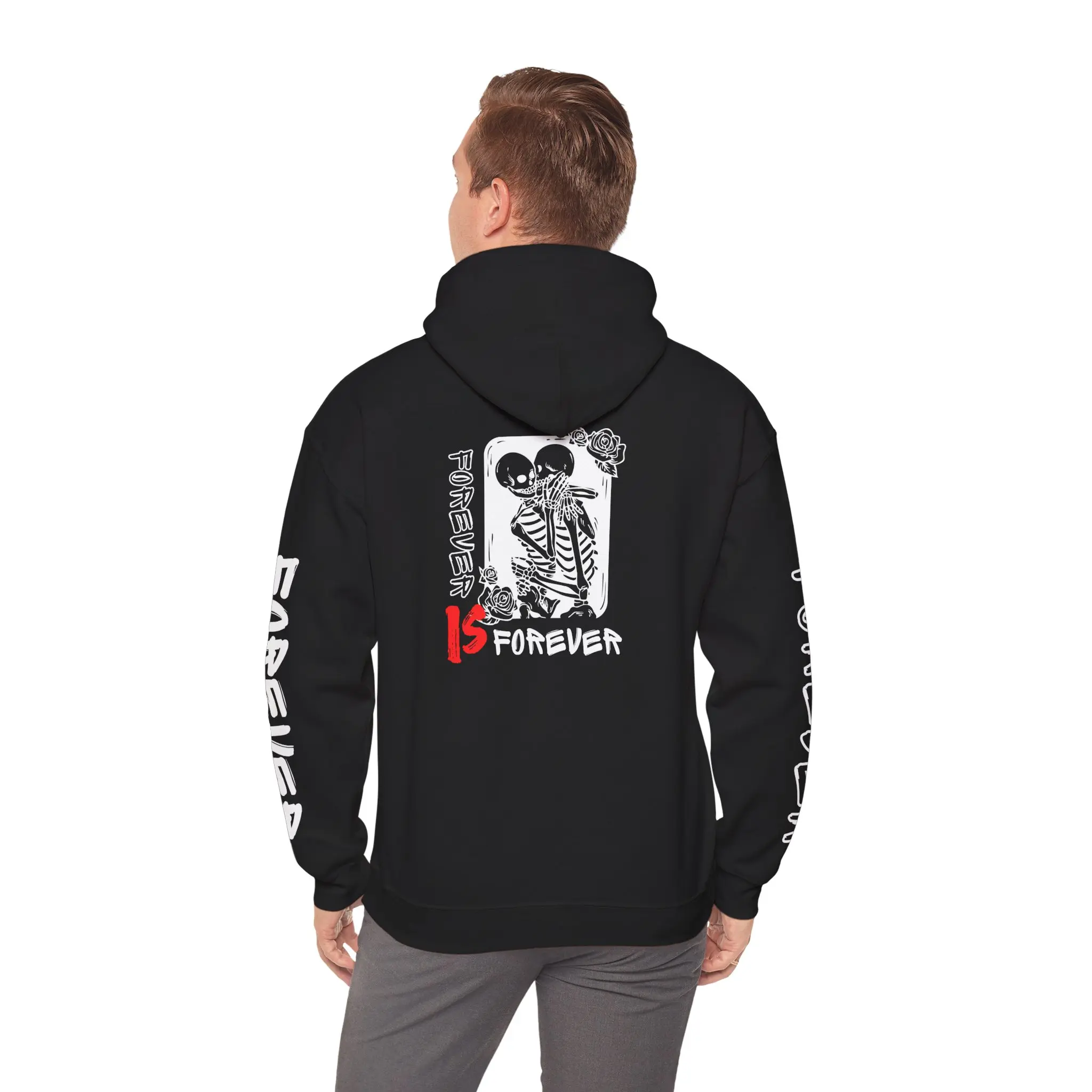HIS & HERS Forever is Forever RIP Till Death Do Us Part Hoodie Unisex  Sweatshirt Alternative
