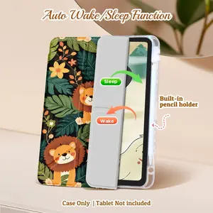 Personalized foldable case for iPad mini 7 and iPad 11 2025,full-body protection, stylish patterns,gifts for different groups