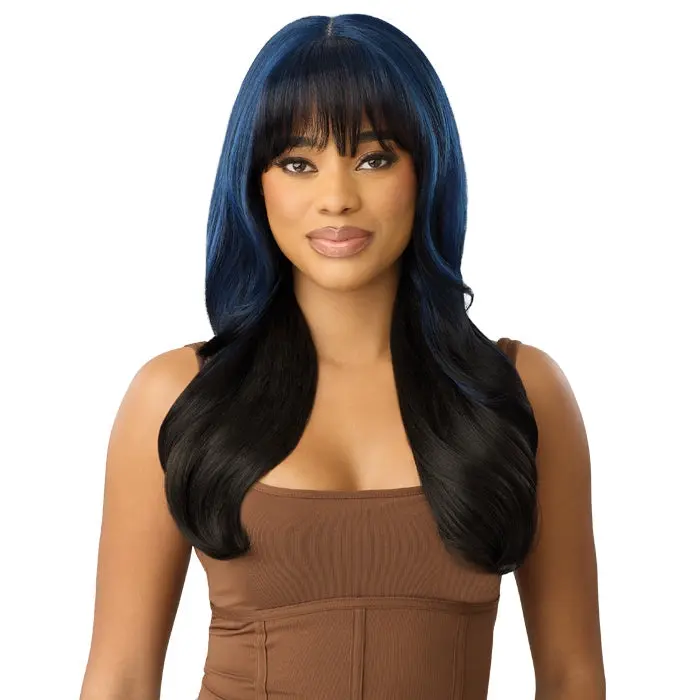 Outre Melted Hairline Glueless HD Lace Front Wig - ELLERIE Outre Melted Hairline Glueless HD Lace Front Wig - ELLERIE