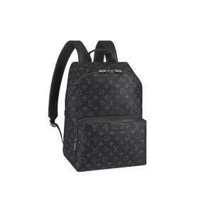 Louis Vuitton Discovery PM Backpack – Classic Monogram Canvas and Leather, Unisex, Minimalist, Black