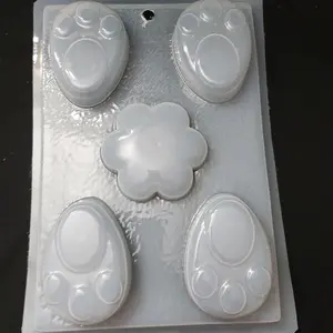 Molde de Plastico Rabbit foot and tail