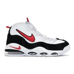 Nike Men's Air Max Uptempo 95 White Red Black Basketball Shoes, from StockX