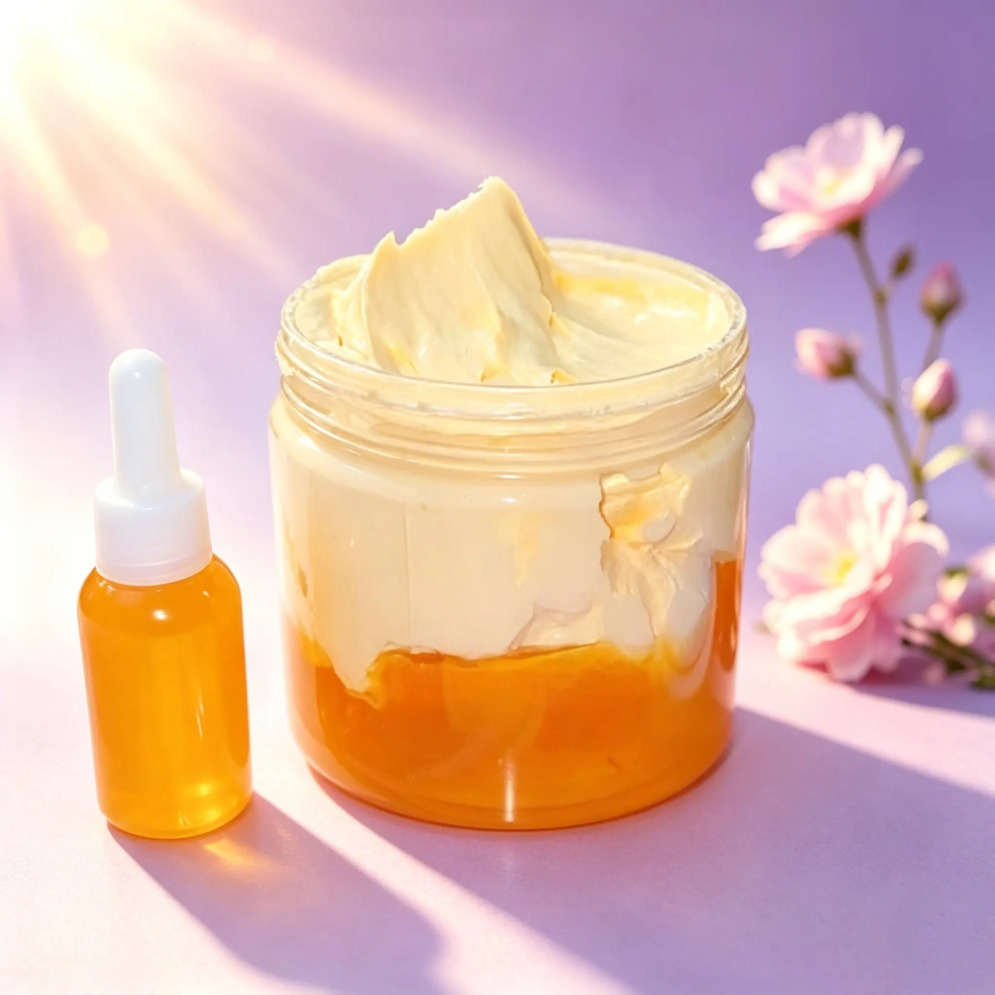 Dual Layer Hydrating Body Cream For Balanced Skin Tone