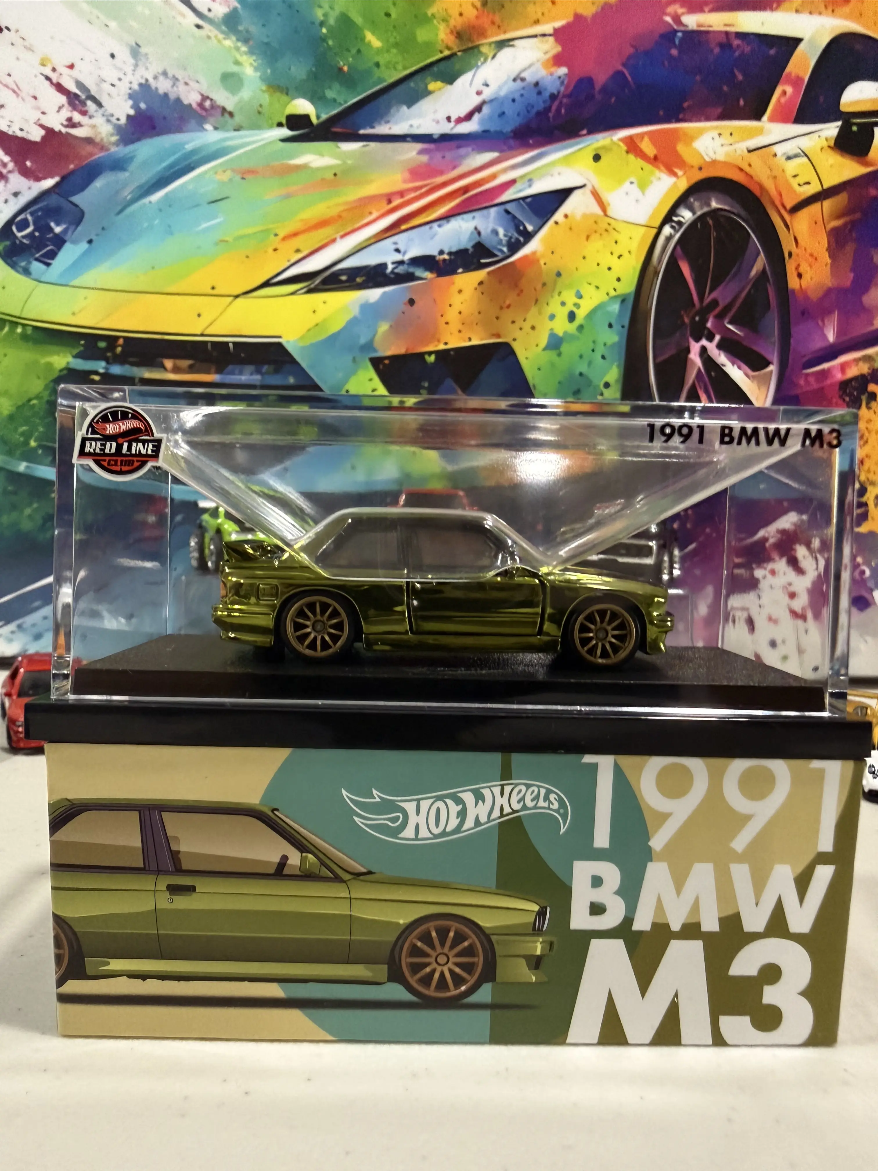 HotWheels Red Line Club 1991 BMW M3