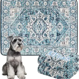 Simple carpet pet mat, dirt-resistant and easy to clean, sofa and coffee table mat, urine-proof carpet for cats and dogs