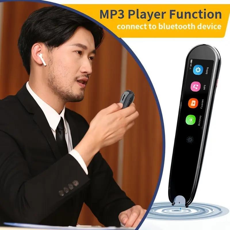 2026 Scanning Translation Pen 112 Languages Offline Online Translator Device with Text-to-Speech Instant Scan-to-Translate Dictionary Pen for Language Learning Travel Business Meetings & Dyslexia Support