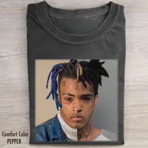 Vintage Xxxtentacion Graphic Tee - Music Merch - Rap Legend Memorial Shirt - XxxTentacion Merch - Rip - Gift T-shirt - Gift for Fans of XXXTentacion - Top Menswear Womenswear Streetwear