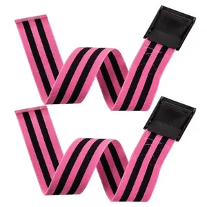 Blood Flow Restriction Bands, Women's Butt-Shaping Belt, Occlusion Training Bands for Glutes Legs, Elastic Hip Workout Straps for Butt Lift & Lower Body Strength, Fitness Wrap for Squat & Thigh, Adjustable Workout, Elastic Exercise Bands
