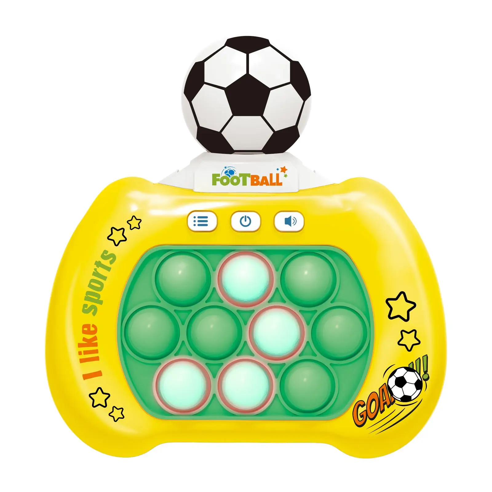 Quick Push Game It Fidget Toy, Squeeze Knock Sensory Push Bubble Toys for Stress Relief, Ideal Birthday Gift, Squishy Toys