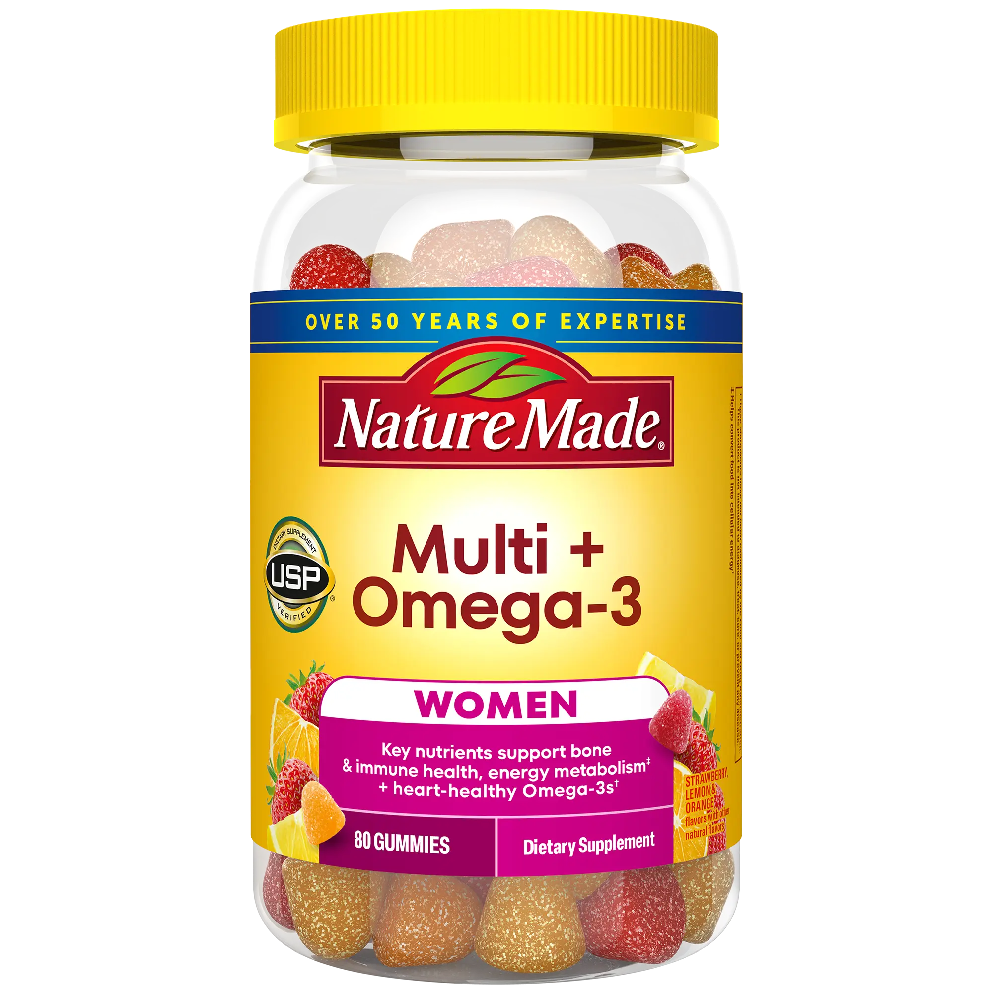 Women's Multivitamin + Omega-3 Gummies Women's Multivitamin + Omega-3 Gummies