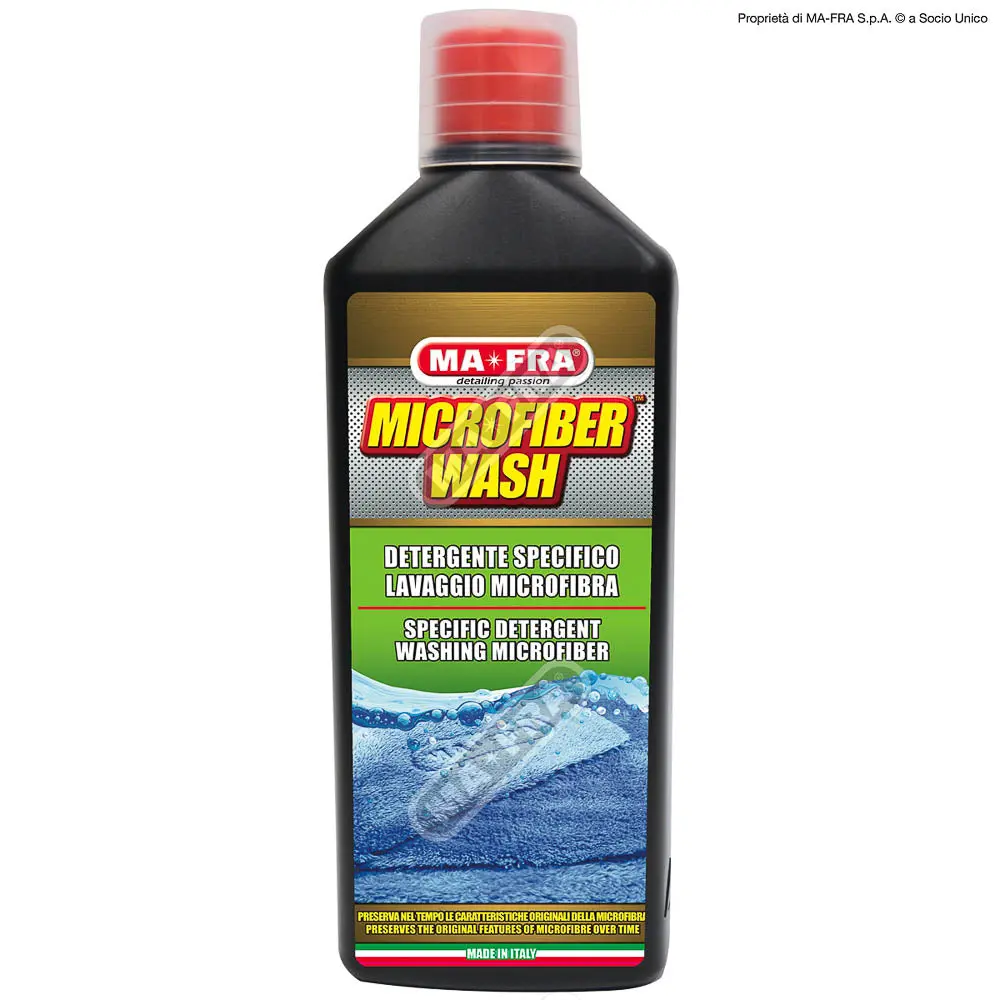 Mafra Microfiber Wash | Detergent for Towels, Pads & Applicators | Residue-Free Rinse | 1L