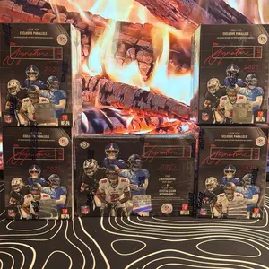 Break 409 5 Box Break - 5x 2025 Topps Signature Football Megas PYT Break
