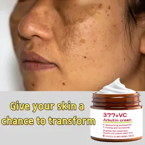 377+VC Bearberry Cream, Hydrating, Firming, Even Skin Tone, Rich in Hyaluronic Acid, Youthful Glow, Suitable for All Skin Types, Perfect Gift