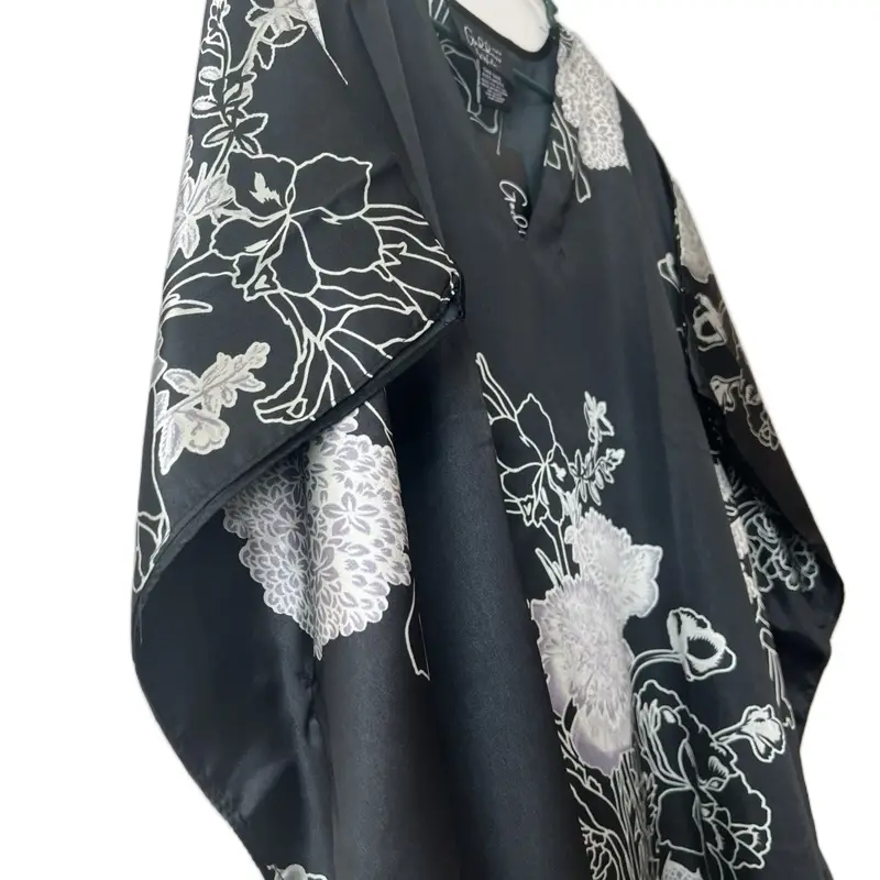 Plus Size Kaftan Dress for Women - Casual Spring/Summer Beach Vacation Home Wear