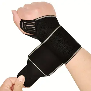 2pc Adjustable Wrist Support Strap - Improve Performance During Weightlifting, Sports & Daily Use
