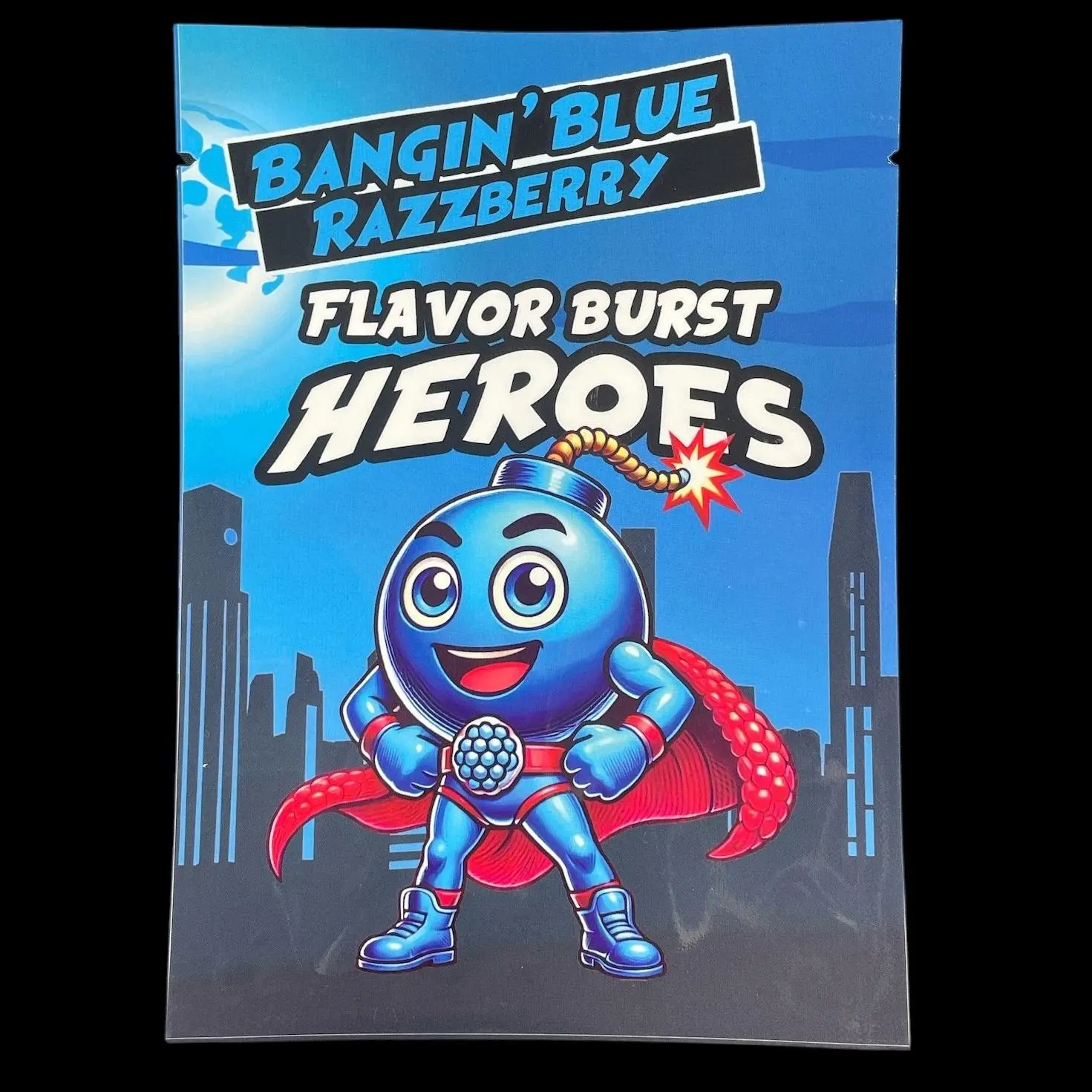 Flavor Burst Heroes - Bangin' Blue Razberry Edition Sports Card Repack