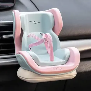Labubu Compatible Car Safety Seat Models Display Stand, Vehicle & Desktop Decoration Accessory, Collectible Toy Organizer, Boujee Car Accessories