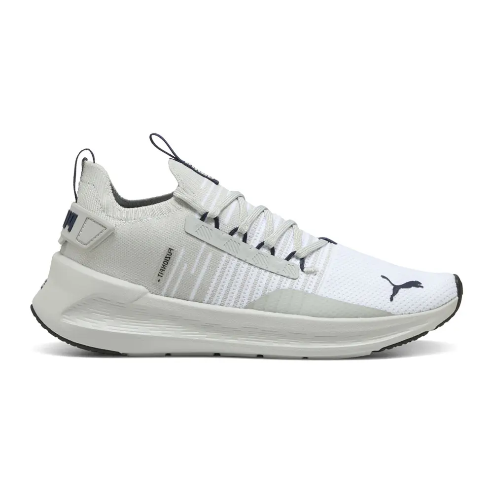 PUMA Mens Softride Symmetry Fuzion Running Sneakers Shoes - Grey