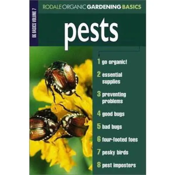 USED Book - Pests: Organic Gardening Basics Volume 7 (Rodale Organic Gardening Basics) by Organic Gardening Magazine (Paperback) - english