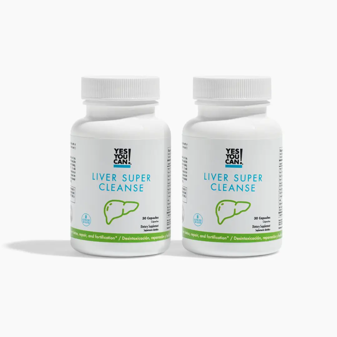 Yes You Can! Liver Super Cleanse 2 Pack - Repair and Detoxify Your Liver with Essential Vitamins and Milk Thistle