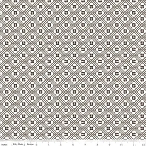 Fabric Riley Blake Steel Hugs Bee Plaids by the Quarter Yard C12021-STEEL