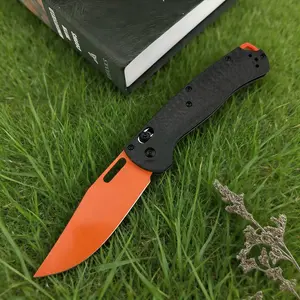 15535 folding knife, carbon fiber handle, high-quality knife, fruit knife, pocket knife，Kitchen knives