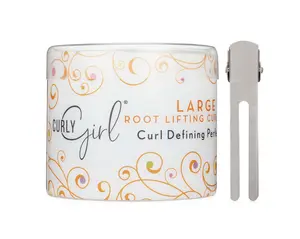 NEW!!! Curly Girl® LARGE Root Lift Curl Clips, Rust Resistant Alligator Clips, Curly Girl® Approved, 25 Clips