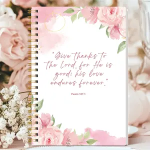 1pc Daily Bible Study Journal Notebook, S.O.A.P Method Bible Study Planner Personalized Daily Morning Prayer Journal Note Taking & Faith Based Gifts For Women Men, School Supplies, Back To School, Daily Prayer Logs