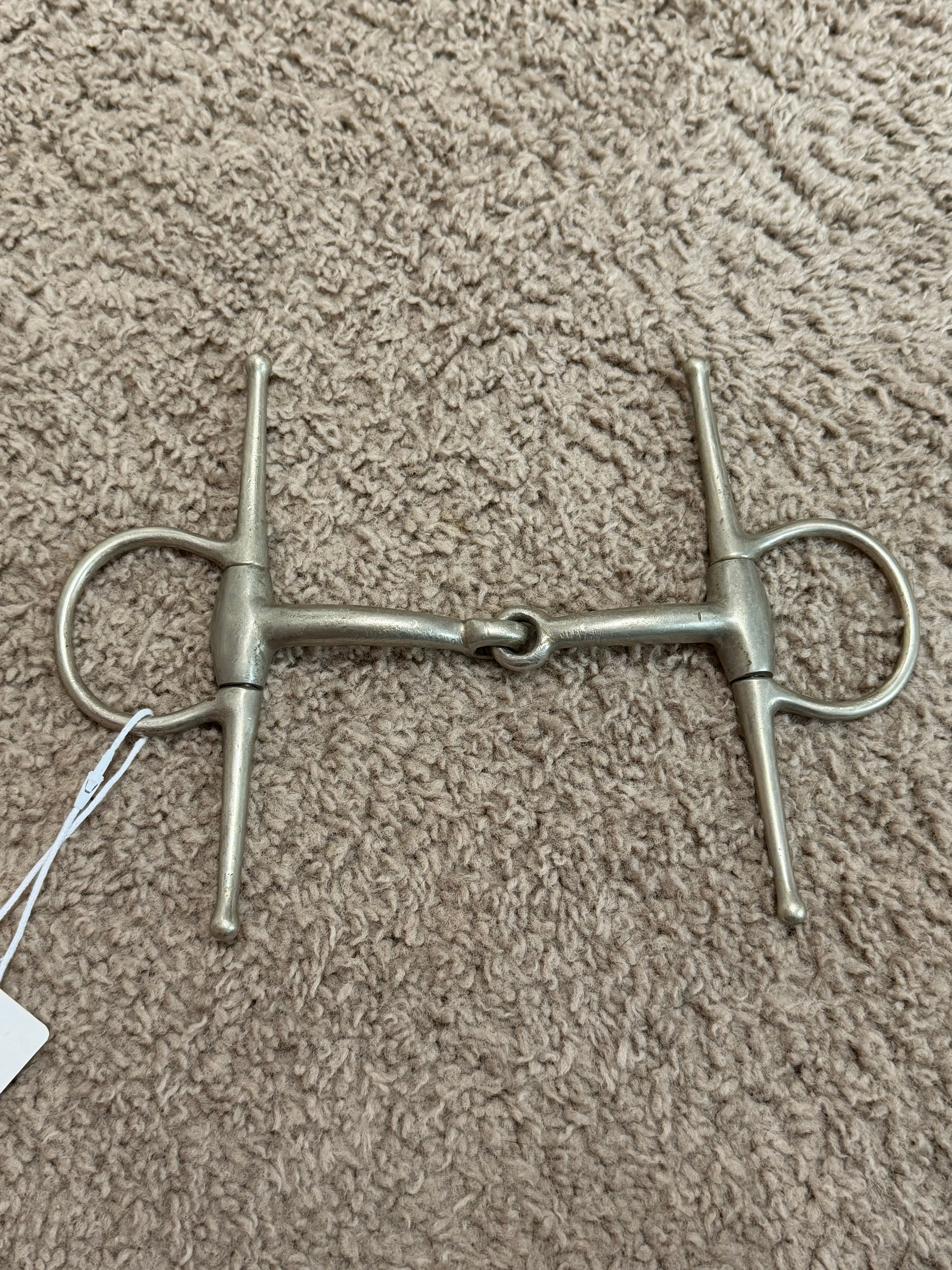 Used Nickel Full Cheek Snaffle Bit – 5” Mouth