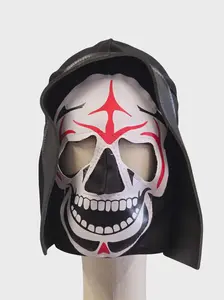 Lucha Libre Arena Wrestling WWE La Parka Mask One Size Fits all made of polyester and cotton fabric lace to tight