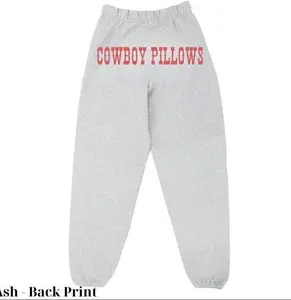 Streetwear Western Style Cowbboy Pilllows Unisex Sweatpants for Running, Aesthetic Graphic Men & women Fitted sweatpants, Fit for Men and Women All Seasons Basics