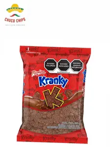 Kranky delicious corn flakes covered in chocolate. Bag cont. 500 grams