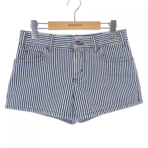 Pre-owned Celine Cotton Small Leather Goods Shorts