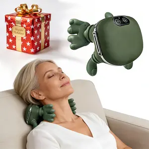 Gift for Mom Shoulder Massager Electric Cervical Massager Bionic HandHeating Wireless Portable 3D Kneading Massage for Pain Relief deep Tissue，Leg Neck & Back Massager & Lightweight 2026 (Upgraded Version) Gift