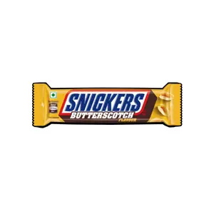 Snickers Butterscotch Snack Chocolate Candy Sweet Milk Caramel