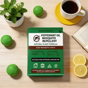30-pack Mosquito Repellent - Outdoor Strong Repellent - Peppermint Oil Repellent - All-Plant Formula - For use in hotels/terraces/living rooms/bedrooms/farm areas, 1 = 120 square feet - Provides 30-60 days of long-lasting protection
