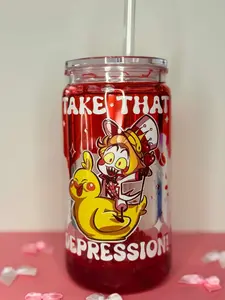 Hazbin Lucifer Drip 16oz Cup