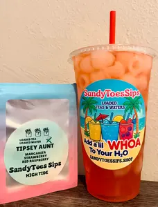 TIPSY AUNT Loaded Tea or Loaded Water Sugar Free Gluten Free