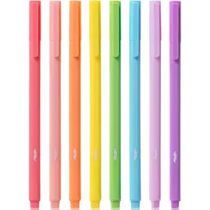 - Highlighters, 8 Pack, Fine Tip, Pastel Colors, Cute Highlighters