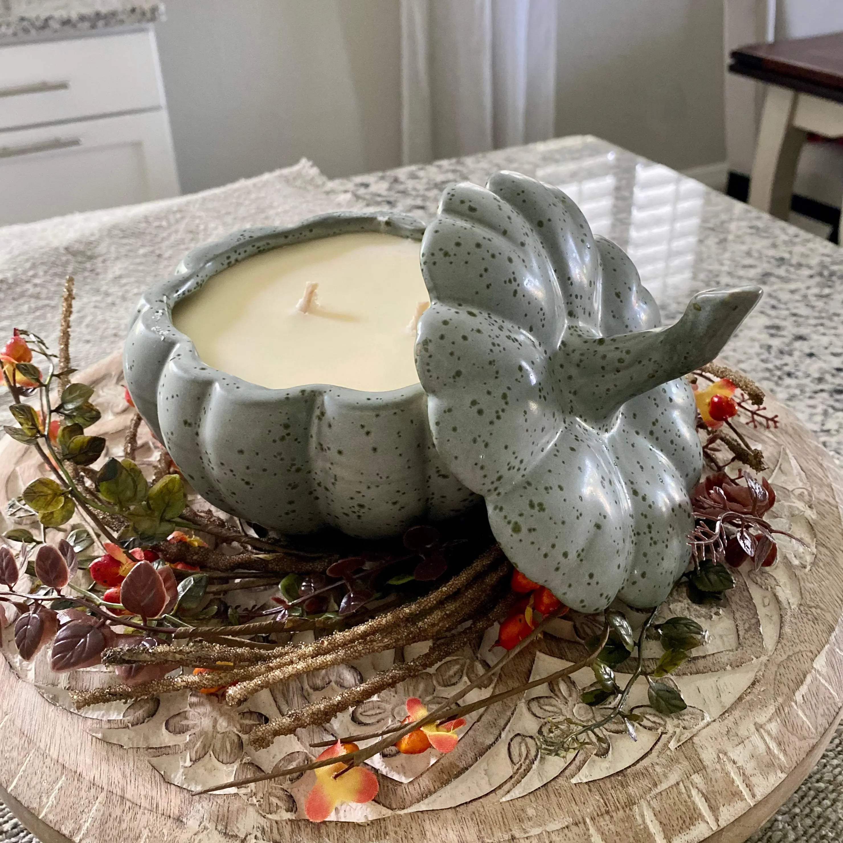 Pumpkin Shaped Scented Candles