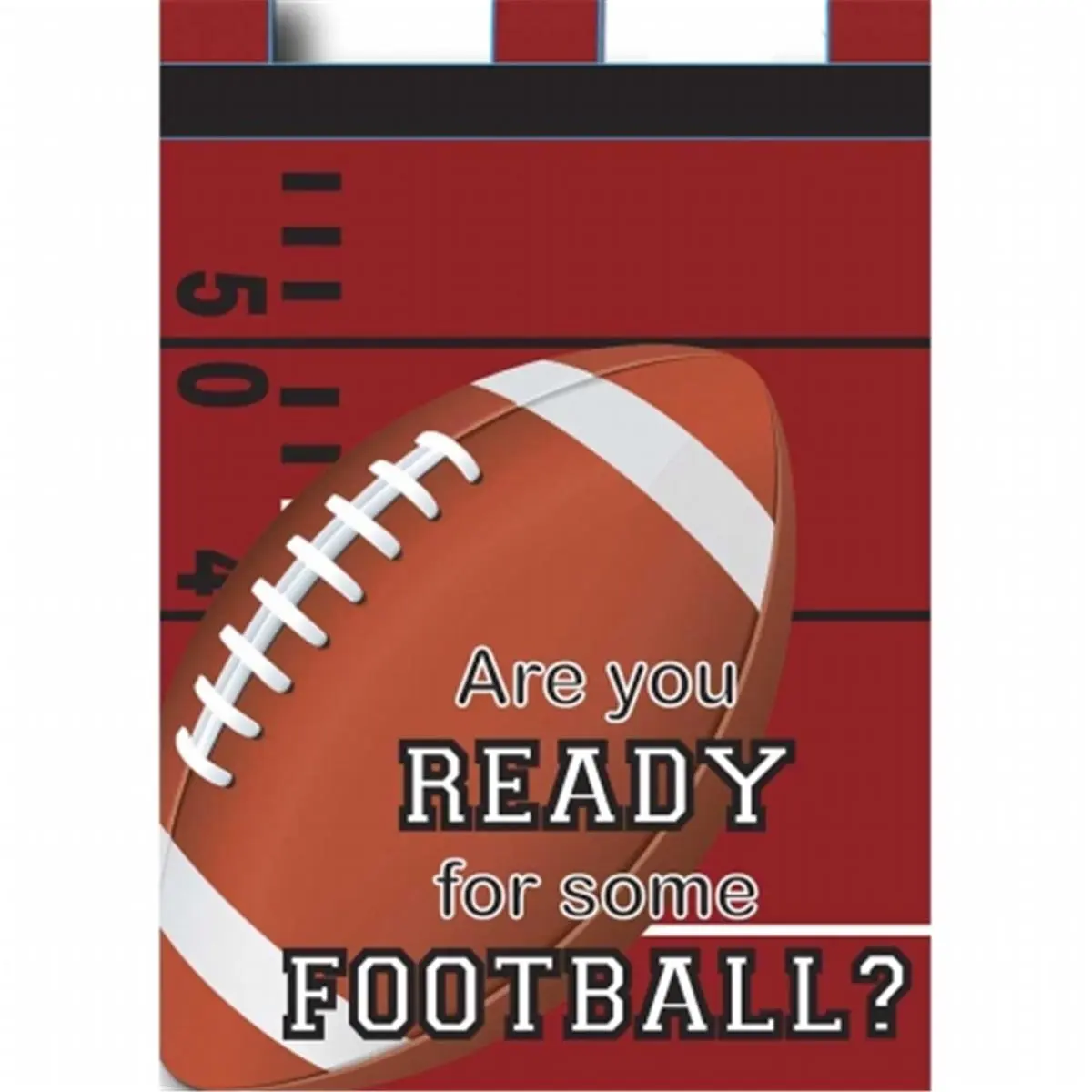 Jozie B Football Flag, Large 42" x 29" Crimson & Black Design, Decorative Outdoor Sport Banner for Fans, High-Quality Gift, Adult, Banners, 42X29 In, Decorative Banner